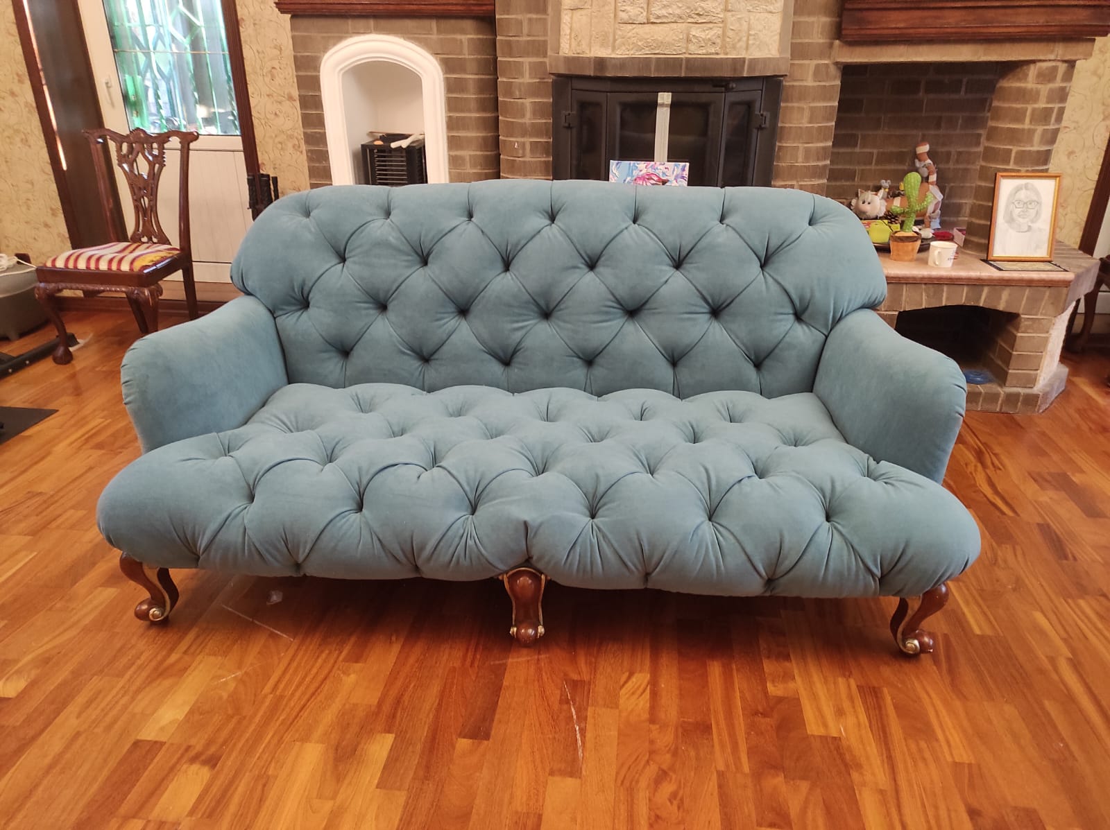 Обивка дивана. Медынь