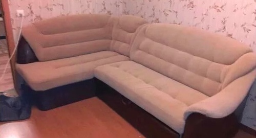 Перетяжка углового дивана. Медынь